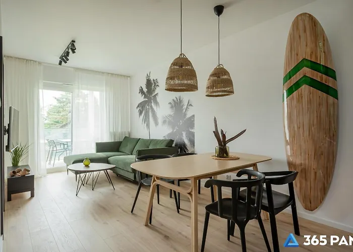 Apartamento 365pam - Hawaje Przy Plazy - Parking W Cenie Sianożęty